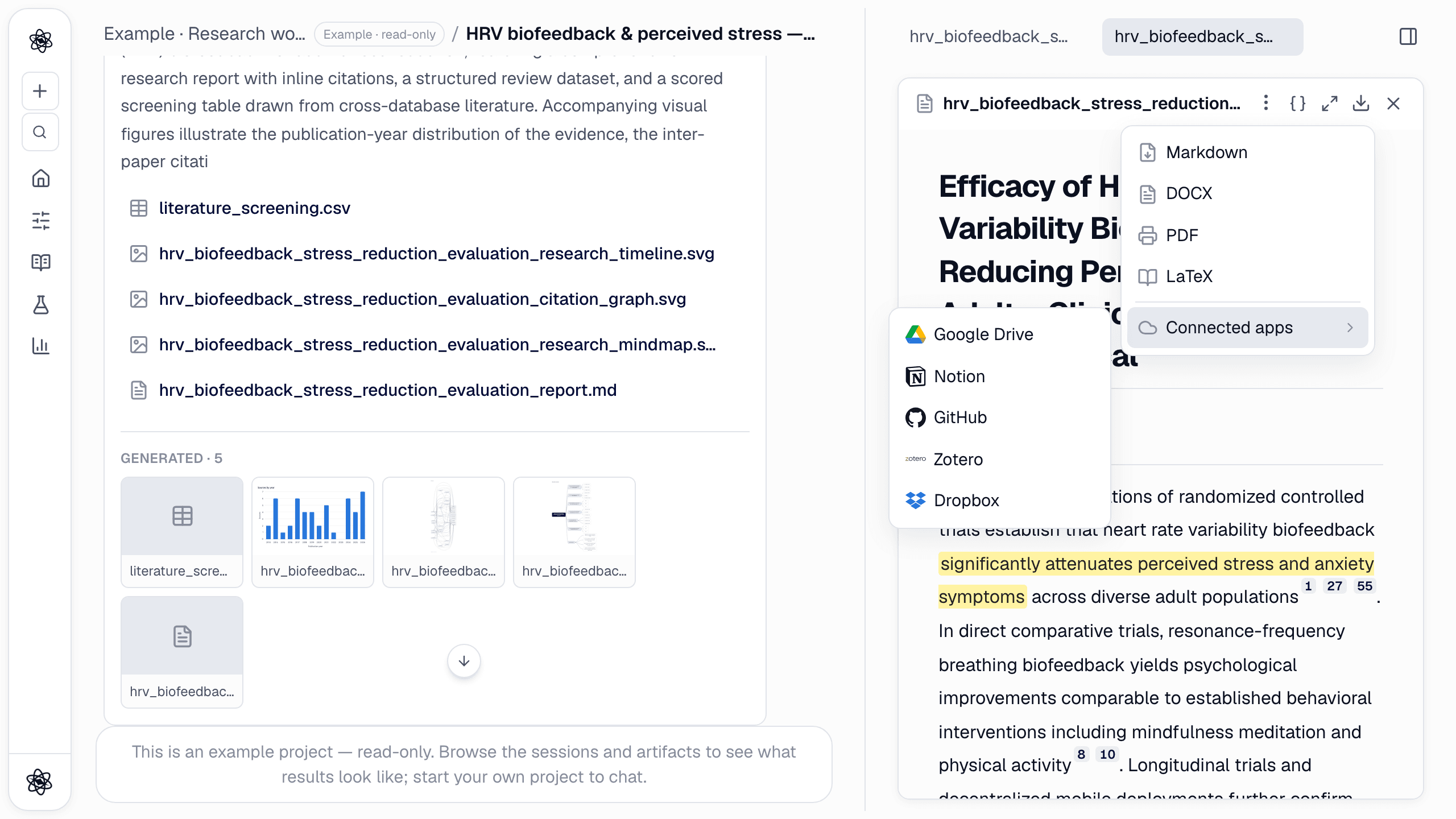 Connectors: bring Google Drive, Notion, Zotero and GitHub into your research