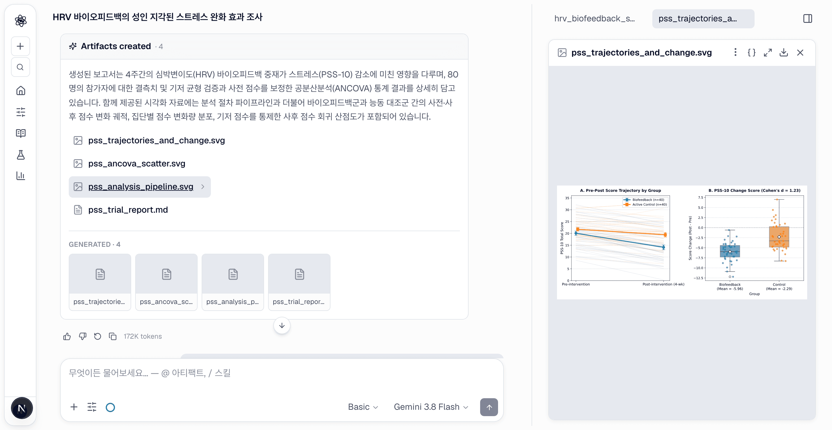 데이터 품질 요약과 멀티모달 신호 타임라인이 포함된 데이터 분석 리포트